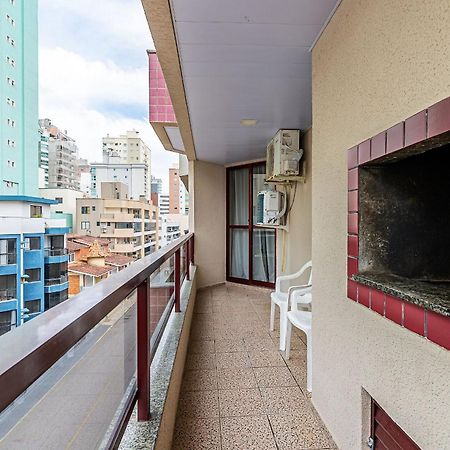 Apto Pe Na Areia Vista Mar Em Meia Praia Evb308 Itapema Exterior foto