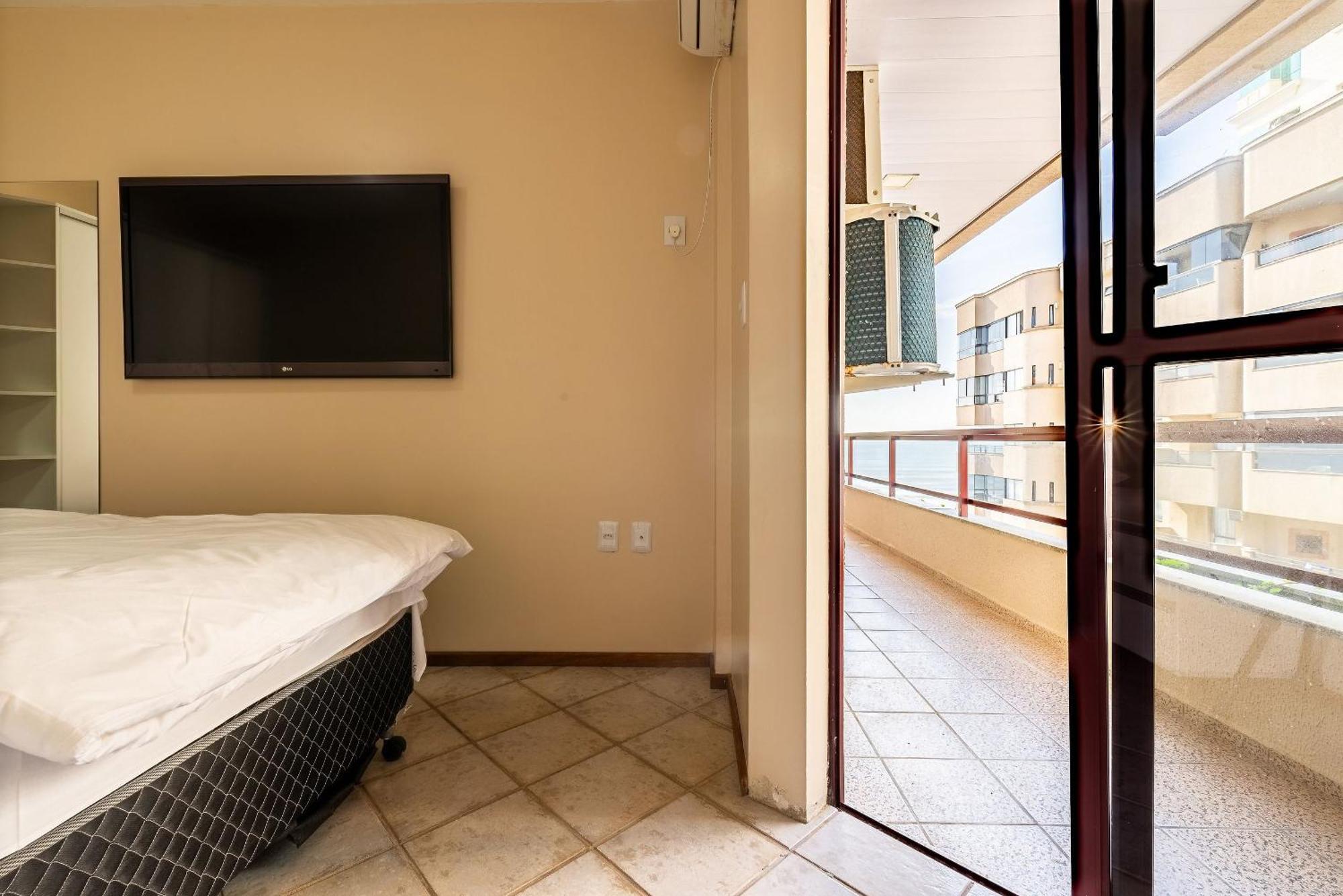 Apto Pe Na Areia Vista Mar Em Meia Praia Evb308 Itapema Exterior foto